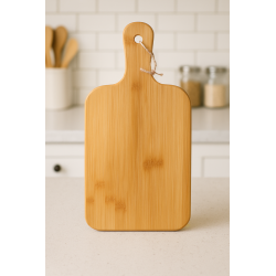 Bamboo Kitchen Conversion Cutting Board | Rustic Wall Decor 7" x 13.5"