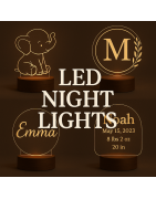 Personalized LED Night Lights | Laser Crafts of MS